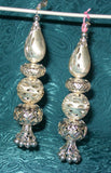 Trims 3098 Silver Hangings Latkans Trim Embellishment Shieno