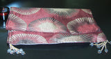 Table Runner 506  Maroon Silk Table Runner Shieno
