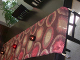 Table Runner 506  Maroon Silk Table Runner Shieno