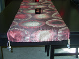 Table Runner 506  Maroon Silk Table Runner Shieno