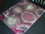 Table Runner 507 Maroon Tassels Home Linen Table Cloth Shieno