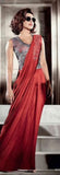 Suit 7557 Priyanka Chopra Inspired Designer Red Saree Dress w/ Blouse (M)
