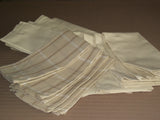 Table Cloth 801 Brown 8 Napkins Set Shieno Sarees San Francisco