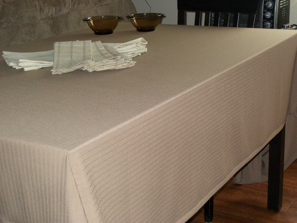 Table Cloth 801 Brown 8 Napkins Set Shieno Sarees San Francisco