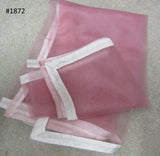 Dupatta 2691872 Solid Pink Net Dupatta Chunni Shawl