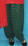 Patiala 5096 Georgette Patiala Green Patiala Salwar Large Size