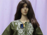 Blouse 611 Cotton Voile Kurti Hand Crafted Casual Career Wear Shieno Sarees