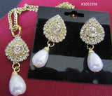 Pendant 3051996 Pendant Earrings Set Designer Traditional Pendant Earrings