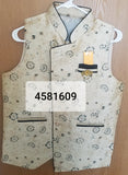 Men's 4581617 Waistcoat Kurta Pajama Set Size Small Medium Large