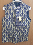 Men's 4581617 Waistcoat Kurta Pajama Set Size Small Medium Large
