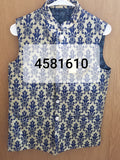 Men's 4581617 Waistcoat Kurta Pajama Set Size Small Medium Large