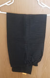 Men's 4581609 Black  Blue Kurta Pajama Set Size S M L