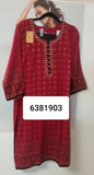 Suit 6381903 Maroon Rayon Salwar Kameez Dupatta 3 Pieces XL44 Size Suit