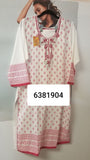 Suit 6381904 White Rayon Salwar Kameez Dupatta 3 Pieces XL44 Size Suit