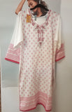 Suit 6381905 White Rayon Salwar Kameez Dupatta 3 Pieces XL46 Size Suit