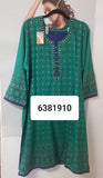 Suit 6381910 Green Rayon stitched Salwar Kameez Dupatta 3 Pieces XL50 Size