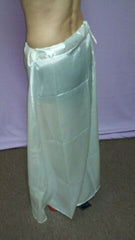 Petticoat 7815 White Satin Underskirt Inskirt Chaniya Pawdra Shieno Sarees