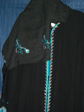 Abaya Dubai 1096 Arabian Black Abaya Sheela Muslim Wear Shieno