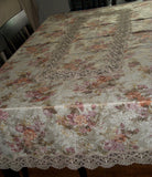 Table Cloth Golden 8 Chairs