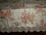 Table Cloth Golden 8 Chairs