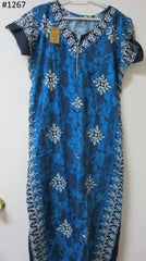 Maxi 6341269 Gown Kaftan Jalabiya Nighty Comfort Sleep Wear X Large Size Shieno