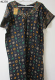 Maxi 6341271 Gown Kaftan Jalabiya Nighty Comfort Sleep Wear X Large Size Shieno