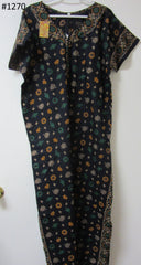 Maxi 6341271 Gown Kaftan Jalabiya Nighty Comfort Sleep Wear X Large Size Shieno