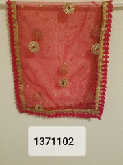 Mata Chunni 1371102 Red Mata Dupatta Indian Pooja Ghar Shieno Sarees