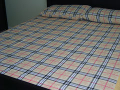 Bed Sheet 958 Cotton Blend Twin Printed Shieno