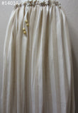 Skirt 6921401a Jersey Polyester White Beige Stripes Long Trendy Skirt
