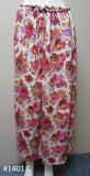 Skirt 6921401c Jersey Polyester White Floral Print Long Trendy Skirt