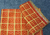 Mata Chunni 1411246 Red Mata Dupatta Indian Pooja Ghar Shieno Sarees