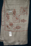 Shawl 1438 Beige Kashmir Winter Shawl Wrap