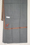 Shawl 1452 Wool Blend Gray Shawl Wrap