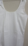 Slip 6611481 White Poly-Cotton Slip Camisole Under-shirt
