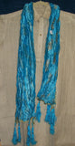 Stole 1609 Scarf Shawl Wrap Turquoise Dupatta