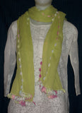 Scarf Stole Shawl Pistachio Dupatta