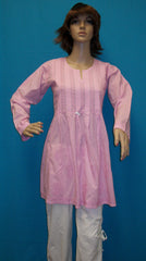 Blouse 1638 Lilac Cotton Tunic Kurti Kurta Medium Size Shieno Sarees