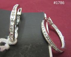 Earrings 3051786 Silver CZ Bali Earrings