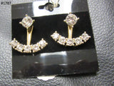 Earrings 3051787 Golden Anchor CZ Earrings