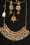 Necklace Set Indian Ethnic Jewelry Polki Shieno Sarees Pleasanton
