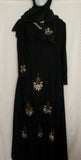 Abaya 1944 Dubai Black Sheela Abaya Embroidered