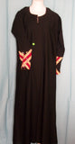 Abaya 1949 Dubai Black Abaya Sheela Embroidered