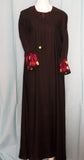 Abaya 1950 Dubai Black Abaya and Sheela Abaya Embroidered
