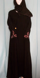Abaya Dubai 1952 Black Sheela Muslim Wear Embroidered Abaya