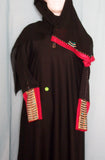 Abaya 1954 Dubai Black Sheela Abaya Embroidered