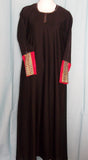 Abaya 1954 Dubai Black Sheela Abaya Embroidered