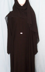 Abaya 1964 Dubai Black Sheela Abaya Embroidered