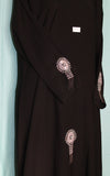 Abaya 1971 Dubai Black Sheela Abaya Embroidered