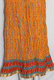 Skirt 2039 Orange Cotton
